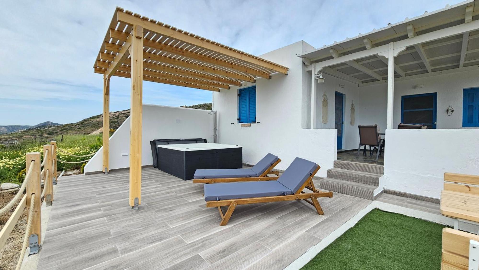 Bayview Villa With Jaccuzi - Milos Zefiria Luaran gambar