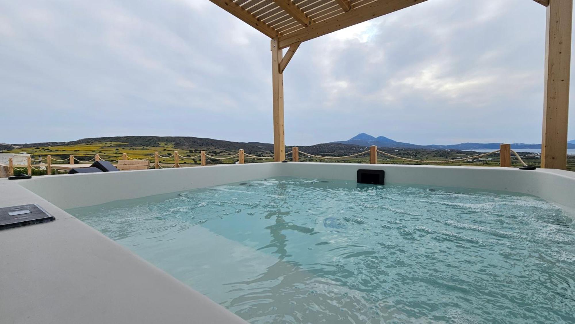 Bayview Villa With Jaccuzi - Milos Zefiria Luaran gambar